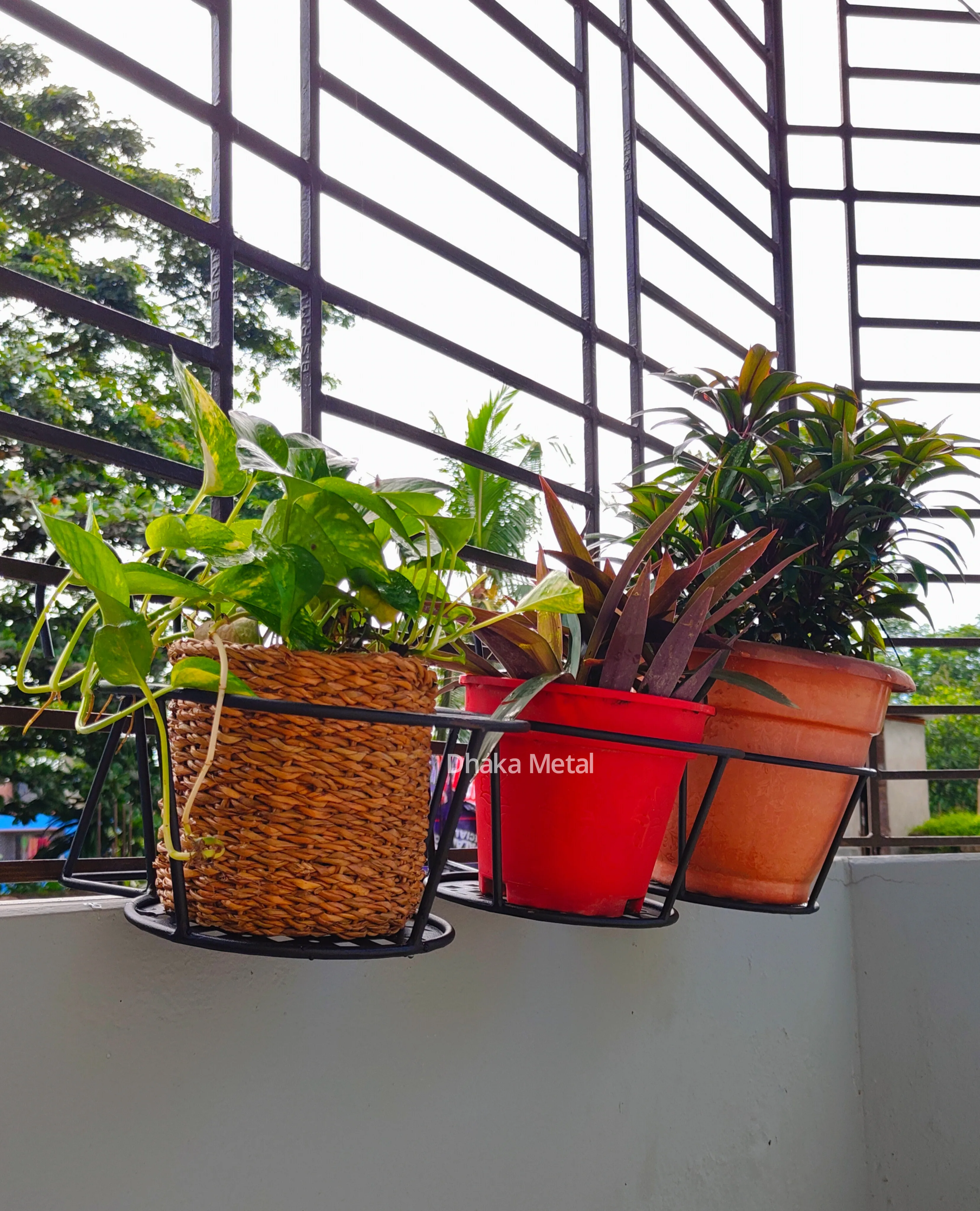 Balcony Flower Pot Stand