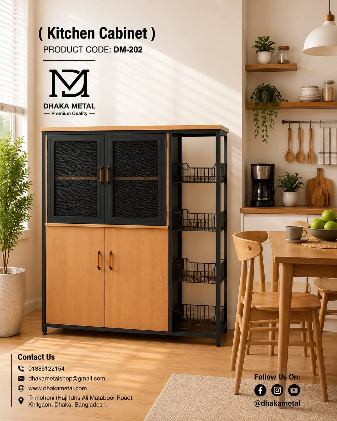 Kitchen Cabinet DM-202